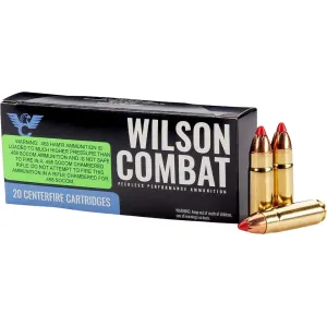 Wilson Combat 458 HAM'R Ammo 250 Grain Hornady MonoFlex Polymer Tip Box of 20