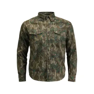 Blocker Outdoors Men's Finisher Fused Field Shirt Mossy Oak Greenleaf Medium