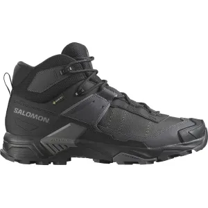 Salomon X Ultra 5 Mid GTX Hiking Boots Synthetic Black/Asphalt/Castlerock Men's 8.5 D