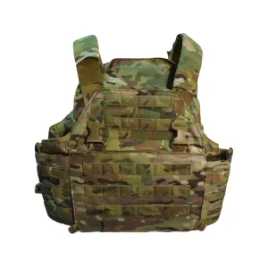Mayflower Low Profile Assault Body Armor Plate Carrier Nylon Multicam Large