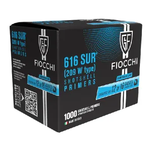 Fiocchi Primers #209 Shotshell Case of 5000 (5 Boxes of 1000)