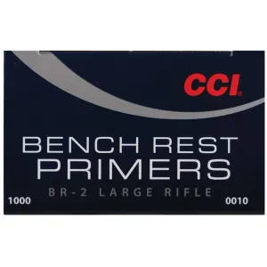 CCI Large Rifle Bench Rest Primers #BR2 Case of 5000 (5 Boxes of 1000)