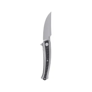 CRKT Persian Pocket Knife 3.51" Upswept CPM MagnaCut Bead Blasted Blade Carbon Fiber/Titanium Handle Black