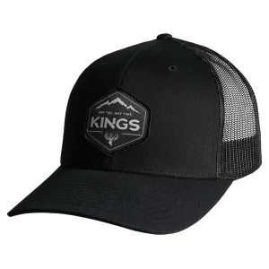 Kings Camo Men's Midnight Patch Hat Black/Black One Size Fits Most