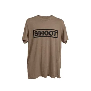 Hornady Men's Shoot Short Sleeve T Shirt Tan 2XL
