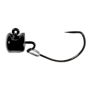 Z-Man Nedlockz Ewg 1/10oz Wacky Jighead Black