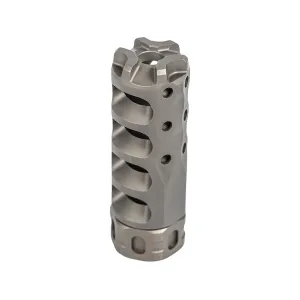 Precision Armament HYPERTAP Slim Muzzle Brake 7.62mm, 308 Caliber 5/8"-24 Thread Stainless