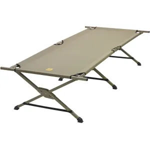 SJK Tough Cot 32" x 82" x 19" Steel Frame Polyester Top Tan