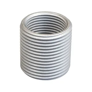 Precision Armament M4 Shoulderless Thread Adapter 1/2"-32 to 5/8"-24 Thread Stainless