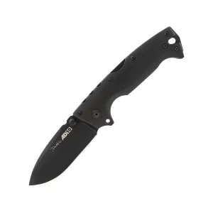 Cold Steel Limited Edition Blackout AD-10 Pocket Knife 3.5" Drop Point CPM-3V Black Blade Titanium Handle Black