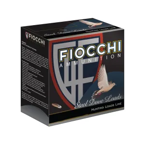 Fiocchi Dove and Quail 12 Gauge Ammo 2-3/4" #7 Steel Shot 1 oz Box of 25