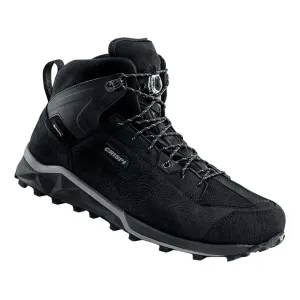 Crispi Boots Men's Attiva Mid GTX 7" Waterproof Hiking Boots Leather Black 8 D