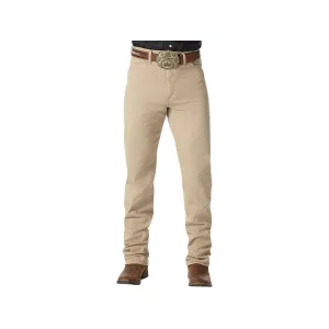 Wrangler Men's Cowboy Cut  Original Jeans Prewashed Tan 40X32