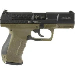 Walther P99AS Final Edition Collector Set 9mm Luger Pistol 4" Barrel 15+1 Round Black Slide Olive Drab Grip Olive Drab Frame