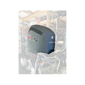 DD26 Fishing Outboard Motor Cover Mercury 4 Stroke Pro XS 75/90/115HP Black