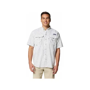 Columbia Men's Super Bahama II Shirt Cool Gray Cast N Blast Medium