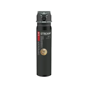 ASP Defender LE MK-4 Stream Pepper Spray 3 oz with UV Dye Black