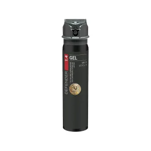 ASP Defender LE MK-4 Gel Pepper Spray 3 oz with UV Dye Black