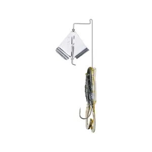 Strike King KVD Toad Buzz Buzzbait 3/8oz Green Pumpkin Pearl Belly Silver