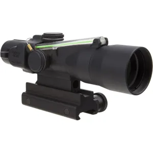 Trijicon Military Overrun ACOG Rifle Scope 3x 30mm Green Illuminated Crosshair 300 BLK Reticle Matte Black TA60 Mount