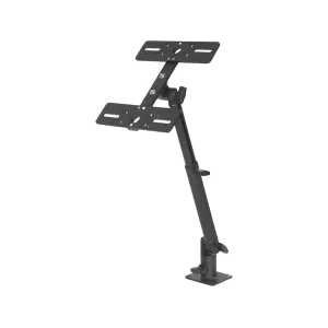 Millennium Marine Double Fish Finder Mount Black
