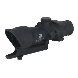Trijicon Military Overrun ACOG Rifle Scope 4x 32mm Red Illuminated Crosshair 223 Reticle Matte Black No Mount