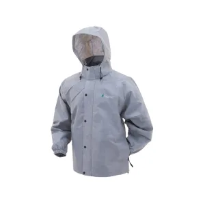 Frogg Toggs Men's Pro Action Rain Jacket Cloud Gray Medium