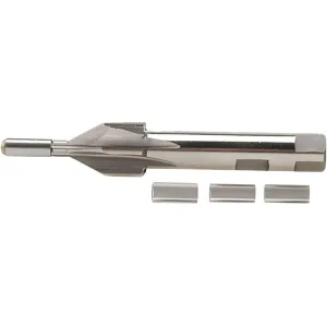 PTG 60-Degree Center Reamer with 30 Caliber and Up 4 Pilot Set (.300, .312, .330, .366)