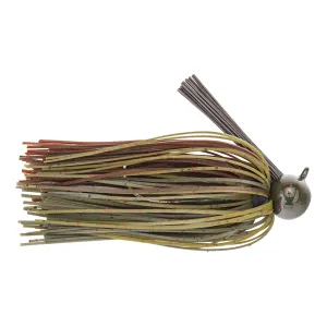 Strike King Tour Grade Football Jig Green Pumpkin Craw 3/8 oz