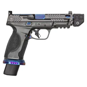Smith & Wesson SPEC Series V M&P9 Metal HD 9mm Luger Pistol 4.875" Threaded Barrel 23+1 Round Gray Slide Black Grip Gray Frame