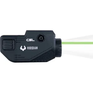 Viridian C5L Slim Weapon Light with Green Laser for Glock 43x,48 MOS Black