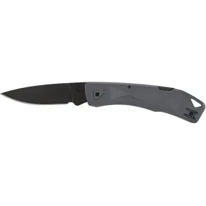 Gerber LST Ultra Pocket Knife 2.7" Drop Point 420HC Black Oxide Blade Glass Filled Nylon Handle Gray