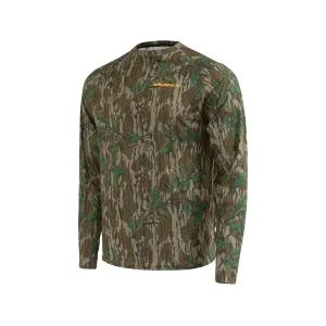 Muddy Outdoors Men's Crew Base Layer Shirt Mossy Oak Greenleaf 3XL