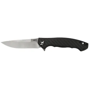 Zero Tolerance 0452CF Pocket Knife 4.1" Drop Point S35VN Blade Carbon Fiber Handle Black