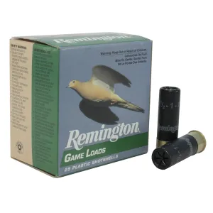 Remington Game Load 16 Gauge Ammo 2-3/4" #7-1/2 Lead Shot 1 oz Case of 250 (10 Boxes of 25)