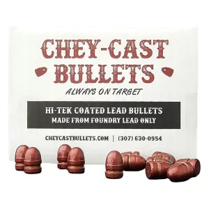 Chey-Cast HI-TEK Super Coat 45 Caliber (452 Diameter) Bullets 230 Grain Round Nose Box of 500