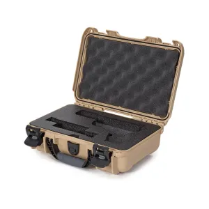 Nanuk 909 Pistol Case with Foam 11" Polymer Tan
