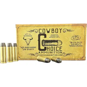 Choice Cowboy 44 Remington Magnum Ammo 180 Grain Flat Nose Box of 50