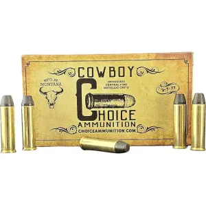 Choice Cowboy 357 Magnum Ammo 125 Grain Flat Nose Box of 50