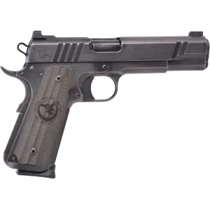 Nighthawk Custom Thunder Ranch 9mm Luger Pistol 5" Barrel 10+1 Round Nitride Slide Green Grip Nitride Frame