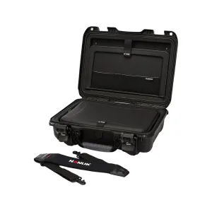 Nanuk 923 Laptop Case with Shoulder Strap and TSA Latches 19" Black