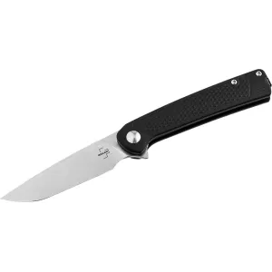 Boker Knives Fire Ant Pocket Knife 2.9" Drop Point 4116 Stonewashed Blade Polypropylene Handle Black
