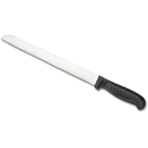 Spyderco Bread Knife 10.24" Serrated Sheepsfoot MBS-26 Stainless Steel Blade Polymer Handle Black