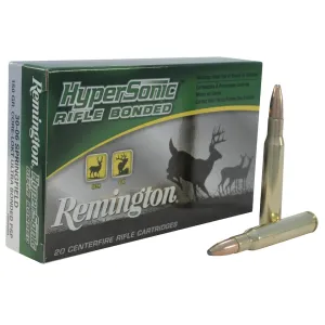 Remington HyperSonic 30-06 Springfield Ammo 150 Grain Remington Core-Lokt Ultra Bonded Jacketed Soft Point Box of 20