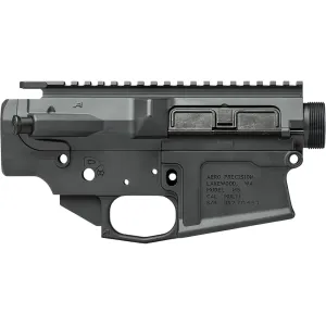 Aero Precision M5 AR-10 Assembled Receiver Set Cerakote Sniper Gray