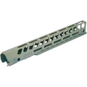 Victor Company AX HR1 Competition Handguard for Accuracy International AX308 Chassis Length Short Action 15" ARCA and M-LOK Aluminum AI Green
