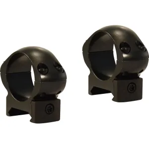 Weaver Grand Slam Top Mount Weaver 1" Scope Rings Gloss Black Medium