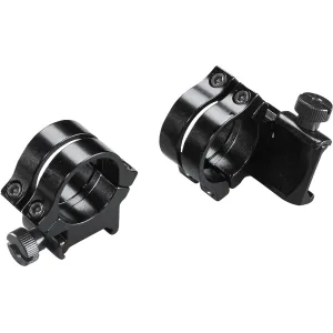 Weaver Quad Lock Weaver Extended 1" Scope Rings Gloss Black High