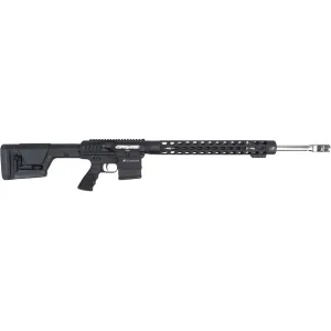 JP Enterprises LRC Semi Automatic Rifle 6.5 Creedmoor 22" Stainless Barrel Black Frame Black Pistol Grip