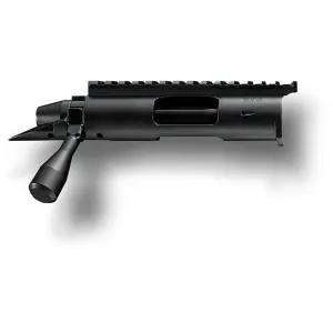 Zermatt RimX Rifle Action Remington 700 Rimfire Black Competition Bolt Knob 30 MOA Rail